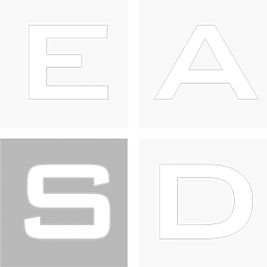 EASD Zamora logotipo logo blanco y negro